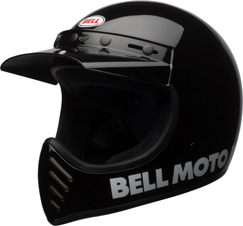Casco BELL Moto-3 Classic - Negro brillo