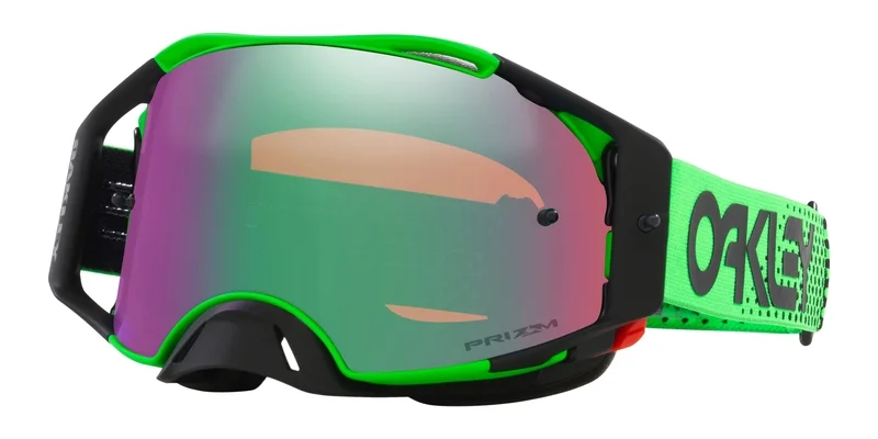 Gafas OAKLEY Airbrake MX - Moto Green B1B Lente Prizm MX Jade