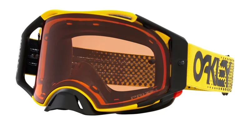 Gafas OAKLEY Airbrake MX - Moto Yellow B1B Lente Prizm MX Bronze
