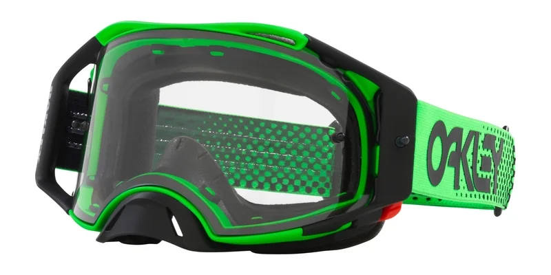 Gafas OAKLEY Airbrake MX - Moto Green B1B Lente transparente
