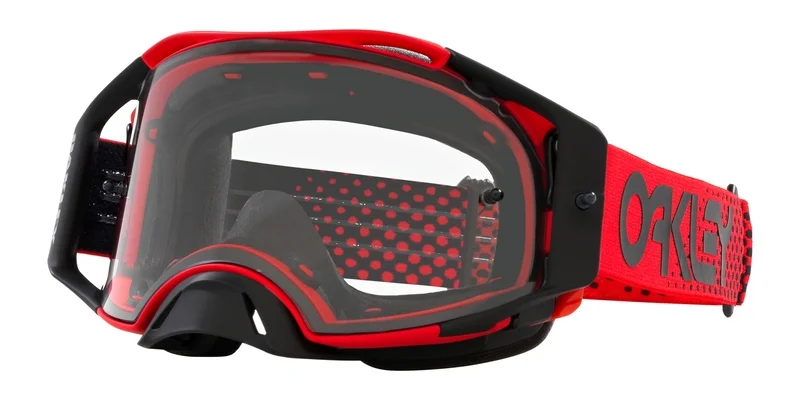 Gafas OAKLEY Airbrake MX - Moto Red B1B Lente transparente