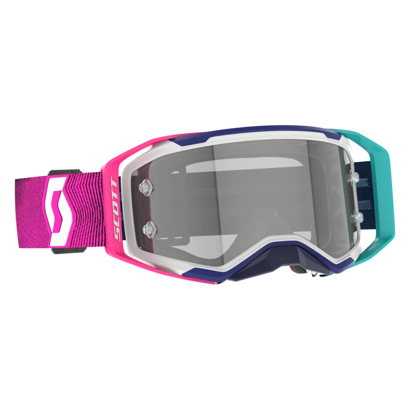 SCOTT Prospect 2.0 LS Goggle Stealth Blue/Radiant Pink - Light Sensitive Grey Lens