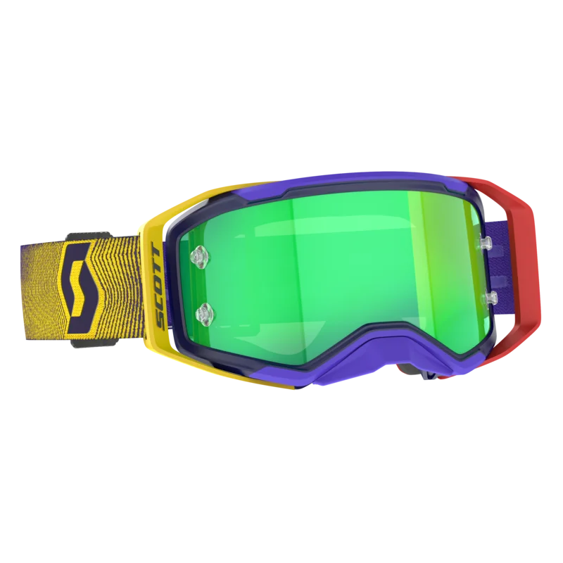 SCOTT Prospect 2.0 Goggle Red/Yellow - Green Chrome Lens