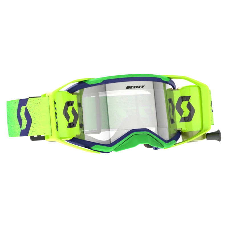 SCOTT Prospect 2.0 WFS Goggle Midnight Purple/Safety Yellow - Clear Lens