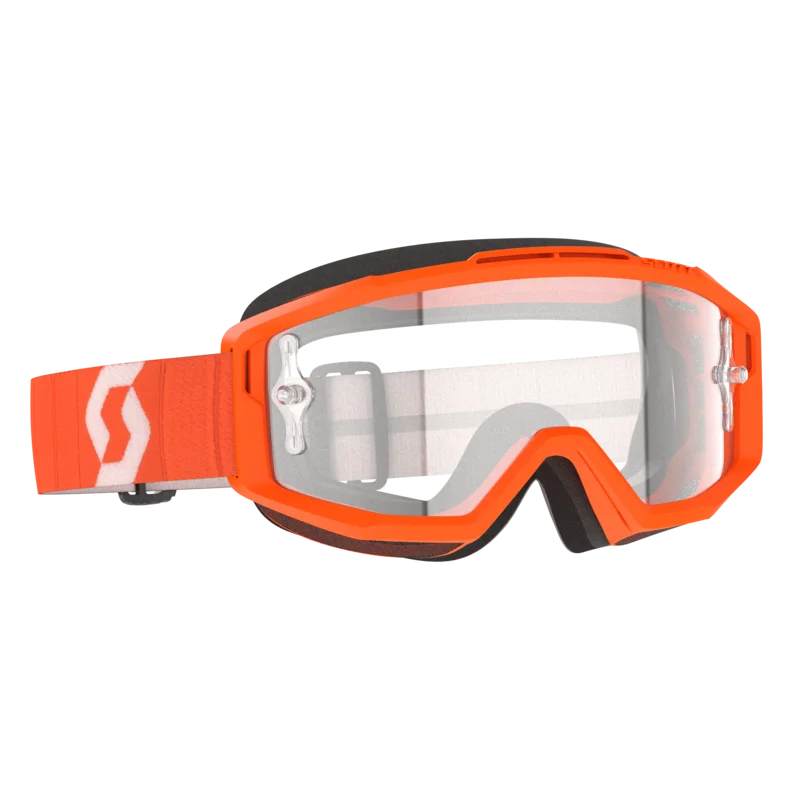 SCOTT Split OTG Goggle Orange - Clear Lens