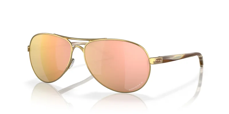 Gafas de Sol OAKLEY Feedback Polished Gold - Lentes Prizm rose gold polarized