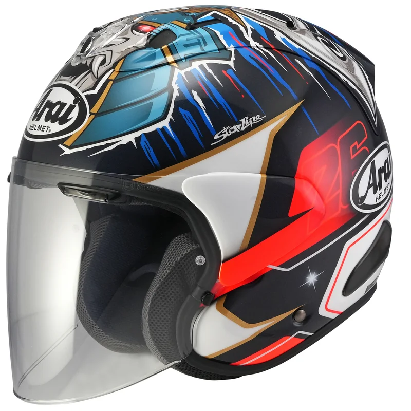 Casco ARAI SZ-R EVO Pedrosa Shogun - Replica