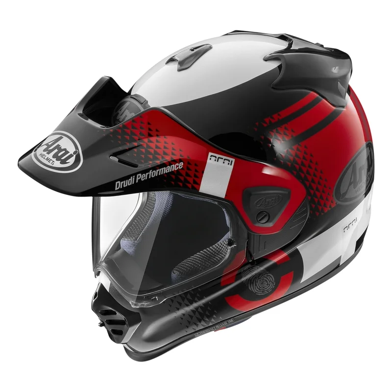 Casco ARAI TOUR-X5 Print - rojo