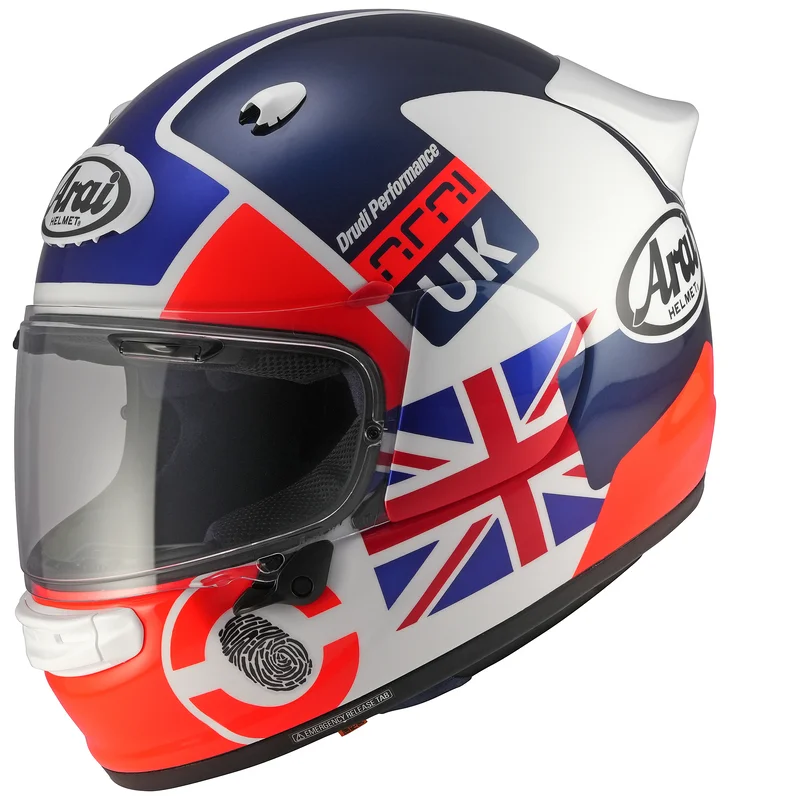 Casco ARAI Quantic Nation UK - multicolor