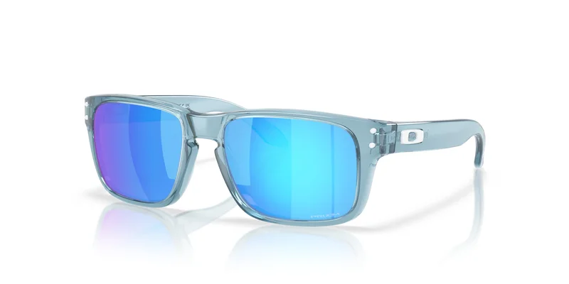 Gafas de Sol OAKLEY Holbrook XXS Transparent Stonewash - Lentes Prizm Sapphire