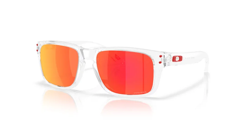 Gafas de Sol OAKLEY Holbrook XXS clair - Lentes Prizm Ruby