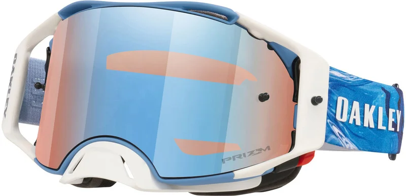Gafas OAKLEY Airbrake MX - Sexton Matte White Lente Prizm Sapphire