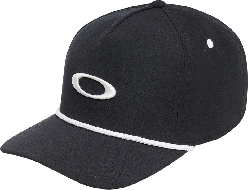 Gorra OAKLEY Ellipse Rope - negro/blanco