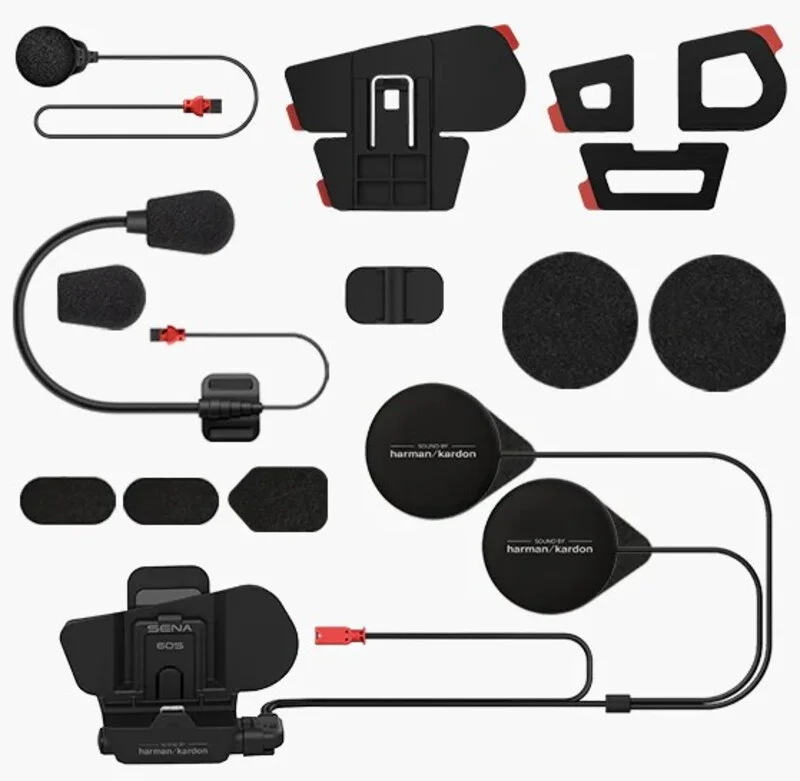 SENA Clamp Kit with Universal Microphone Kit for 60S Helmet 