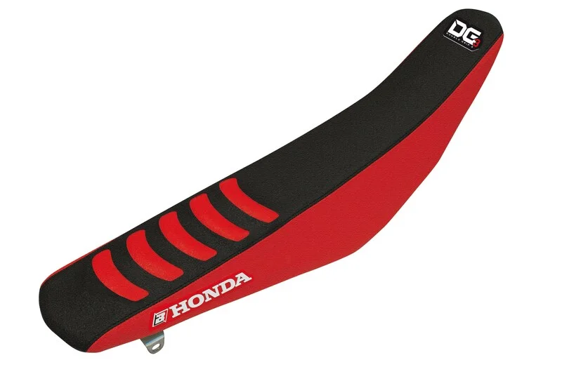 Funda de asiento Blackbird Doble agarre 3 Honda negro/rojo 1141H
