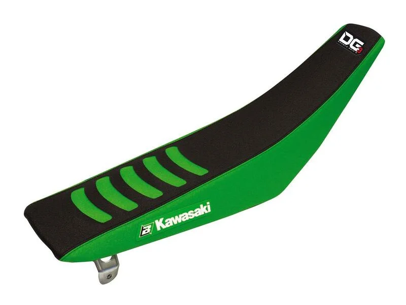 Funda de asiento Blackbird Doble agarre 3 Kawasaki negro/verde 1431H