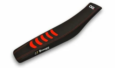 Funda de asiento Blackbird Doble agarre 3 Husqvarna negro/rojo 1618H