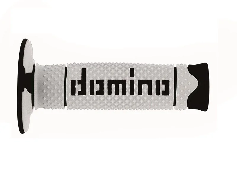 Puños off road DOMINO DSH blanco/negro A26041C4046