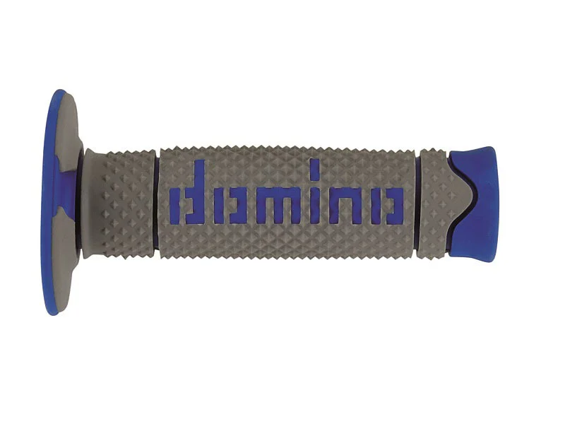 Puños off road DOMINO DSH gris/azul A26041C4852