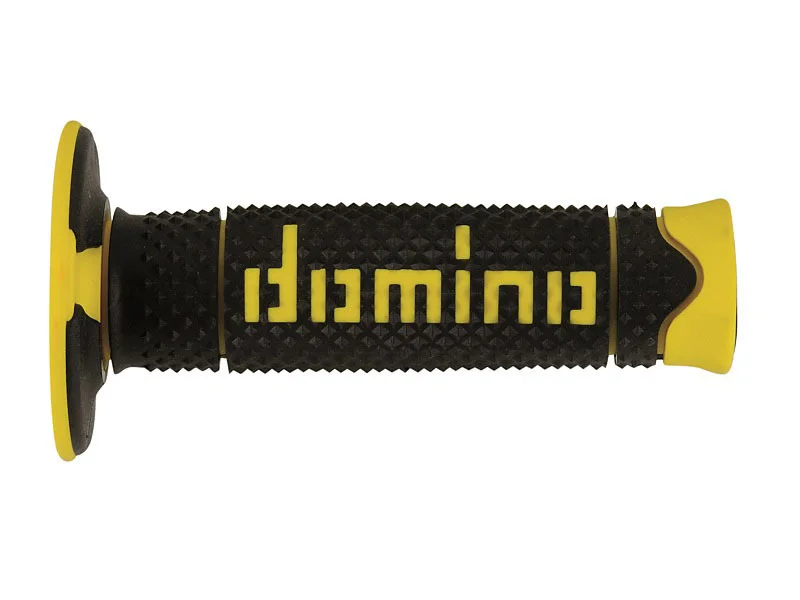 Puños off road DOMINO DSH negro/amarillo A26041C4740