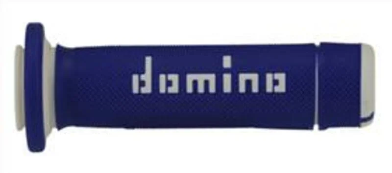 Puños para ATV/Quad DOMINO 118mm azul/blanco A18041C4648