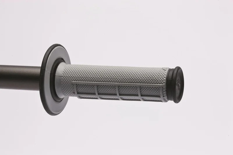 Puños Renthal Dual MX medio cuadradillo blando gris G151