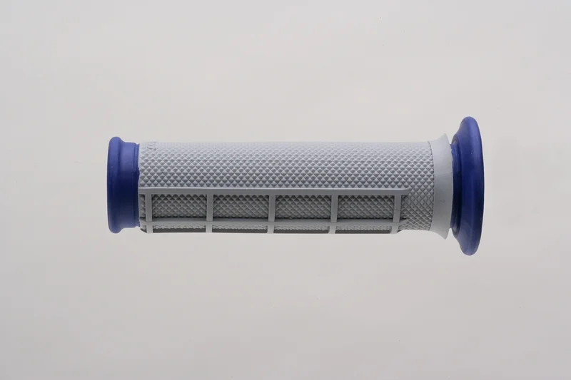 Puños Renthal Dual ATV medio cuadradillo azul G170