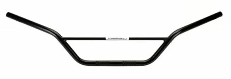 Manillar Domino ENDURO VINTAGE Acero negro Ø22 A:855/B:190/C:188/D:127