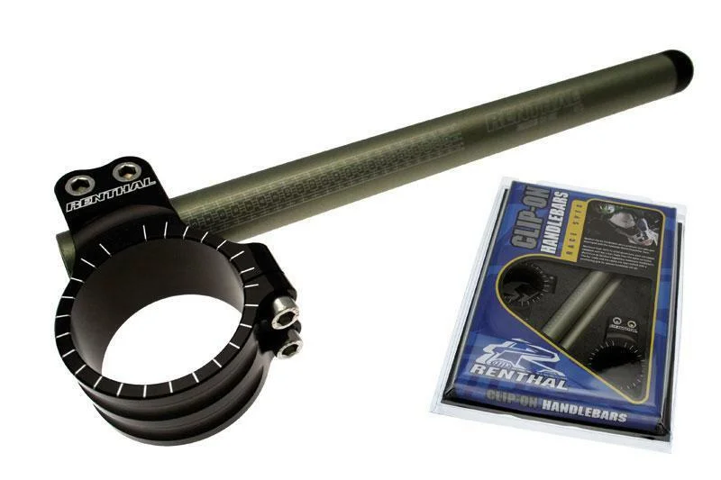 Semimanillares RENTHAL Original Ø48 mm alturar +0 mm desplazamiento +40 mm/7° - Negro
