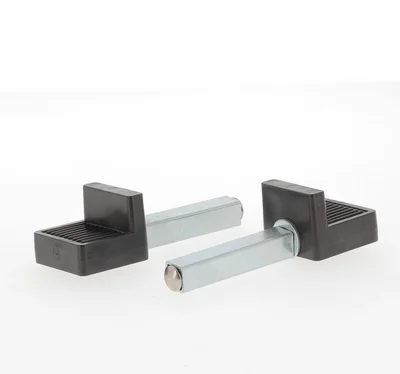 VECTOR Soportes de Goma en "L" para Caballete Trasero Universal