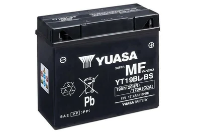 Batería YUASA YT19BL-BS Combipack (con electrolito)