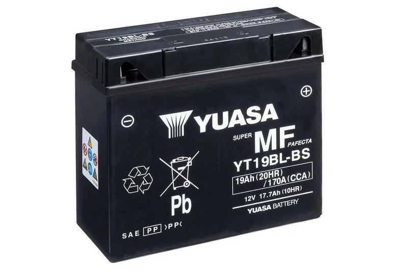 Batería YUASA YT19BL-BS Combipack (con electrolito)