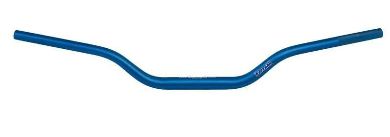 Manillar Renthal Fatbar Carmichael azul con protector negro 604-01-BU