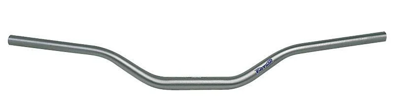 Manillar Renthal Fatbar CR alto titanio con protector negro 605-01-TT