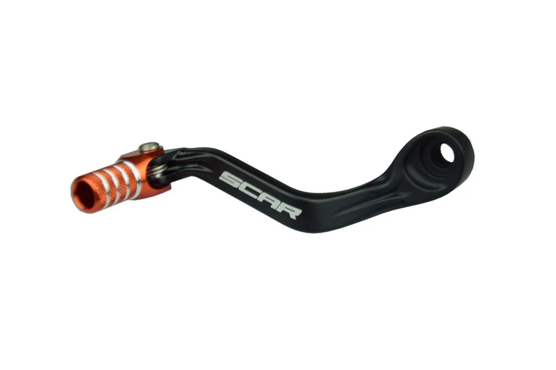 Pedal de cambio SCAR - Negro / Puntera naranja
