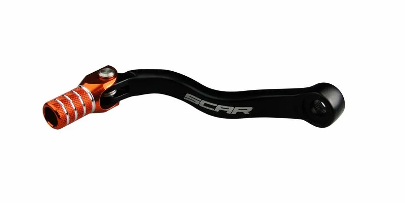 Pedal de cambio SCAR - Negro / Puntera naranja