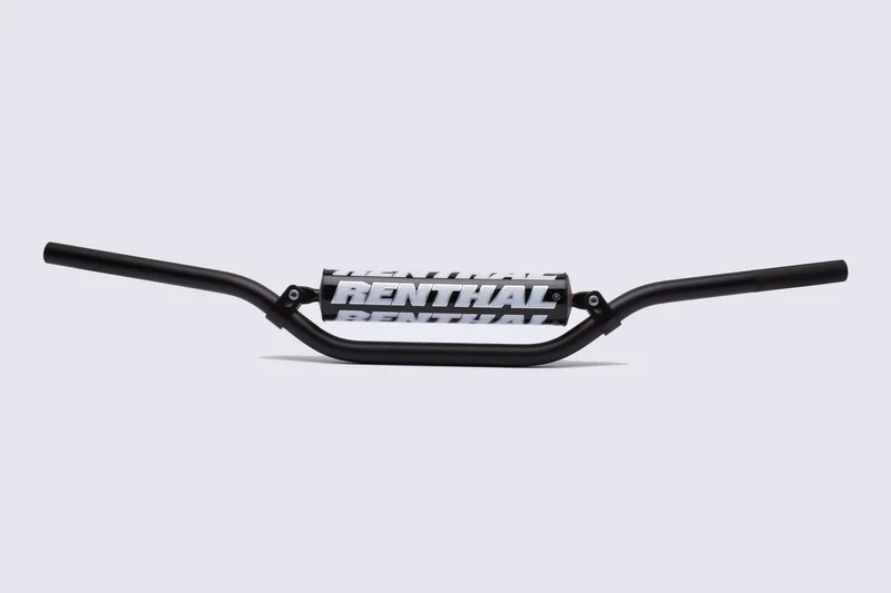 Manillar Renthal enduro medio negro con protector negro 664-04-BK-01-185