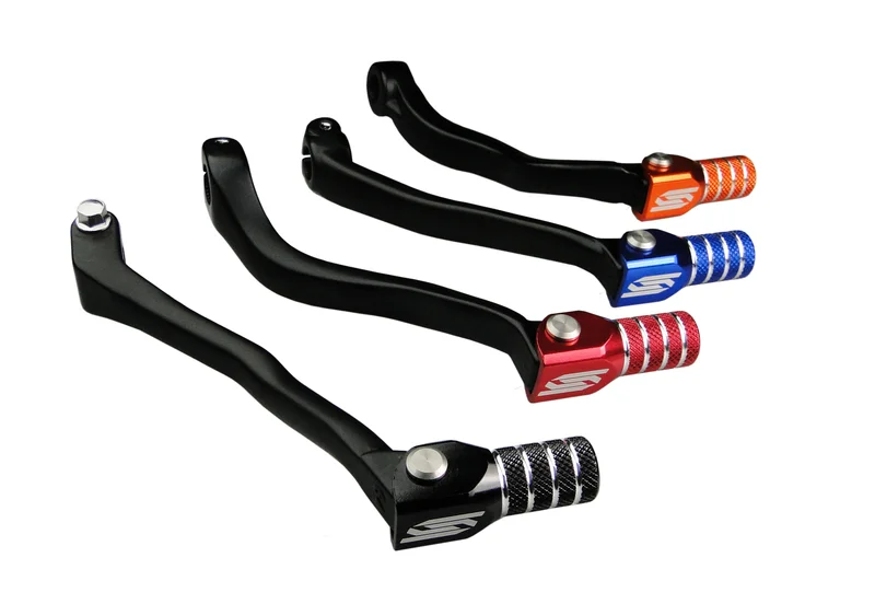Pedal de cambio SCAR - Negro / Puntera azul