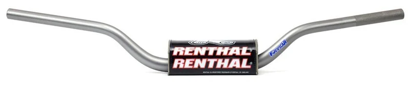 Manillar Renthal Fatbar Mcgrath titanio con protector negro 821-01-TT