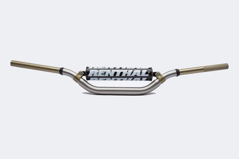 Manillar Renthal Twinwall KTM high titanio con protector negro 994-01-TG-02-185