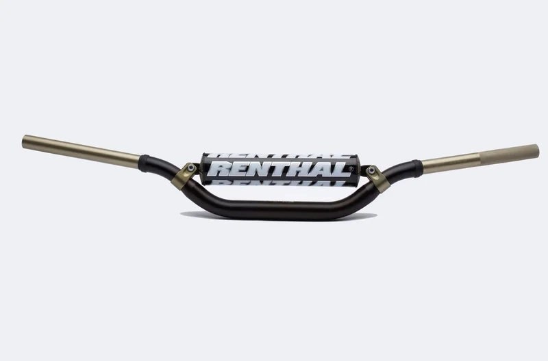 Manillar Renthal Twinwall 999 Mcgrath negro con protector negro