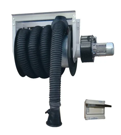 Extractor de gases automático con ventilador integrado FILCAR 7m