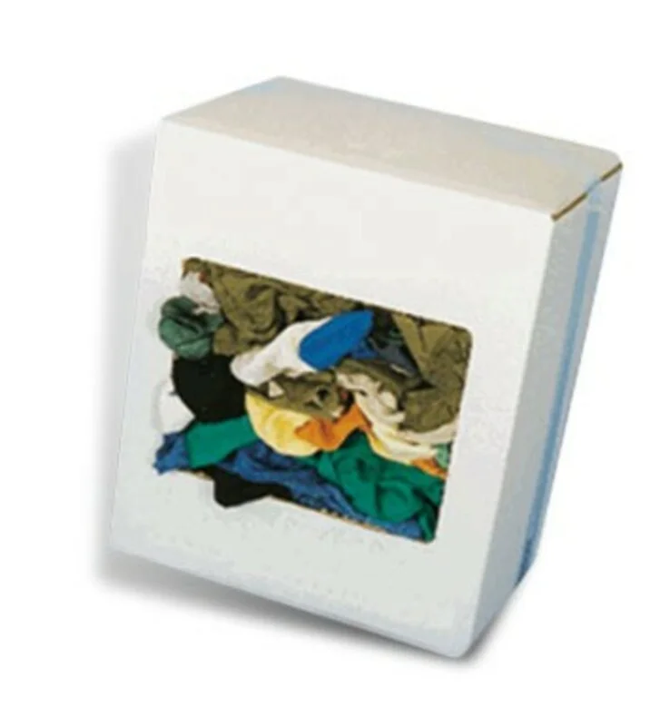 Caja de 10 kg de trapos de algodón BIHR