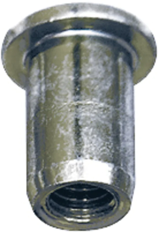 Tuercas remachables lisas en acero M6 BIHR - 20 unidades