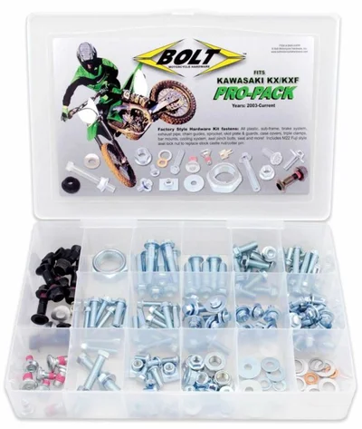 Pack tornillería Bolt Pro Kawasaki para KX/KXF  2003-2013