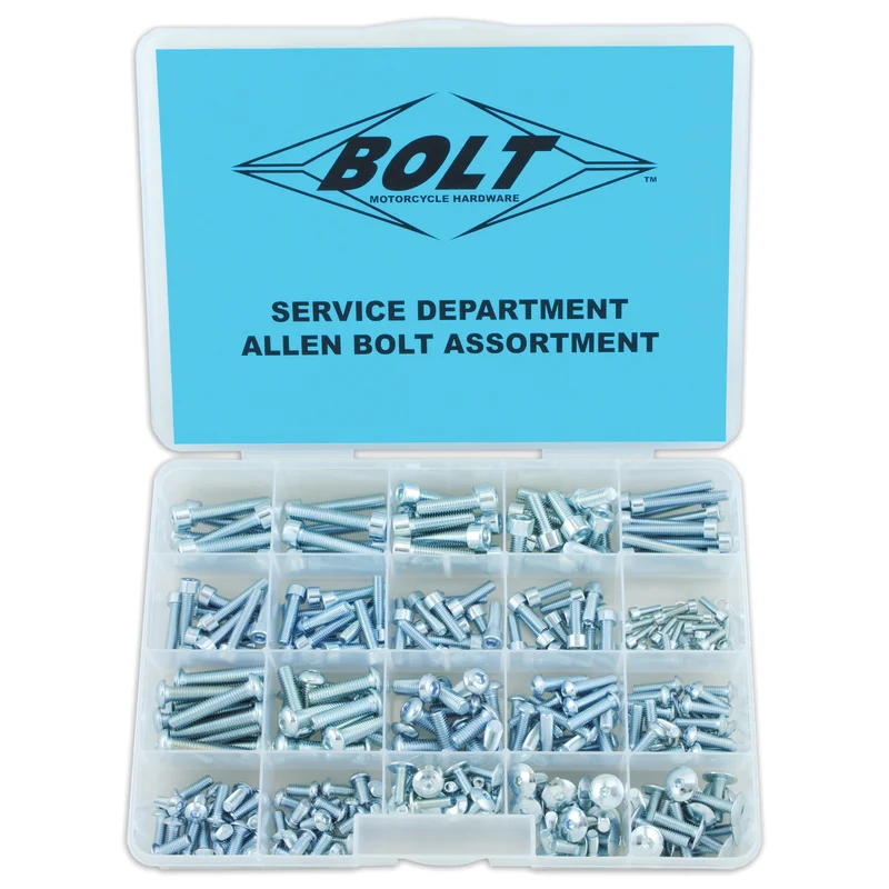 Maleta tornillos BTR BOLT Motor y carenados 318 piezas
