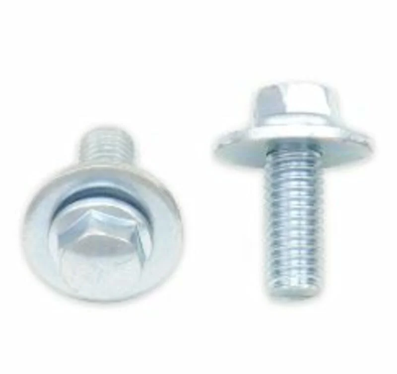 Pack de 10 Tornillos Bolt cabeza hexagonal M6X16 M6X1X16 - HEAD 8MM