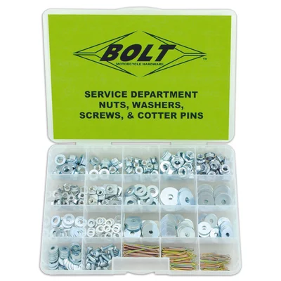Maleta tuercas, arandelas, tornillos, pernos BOLT 422 piezas