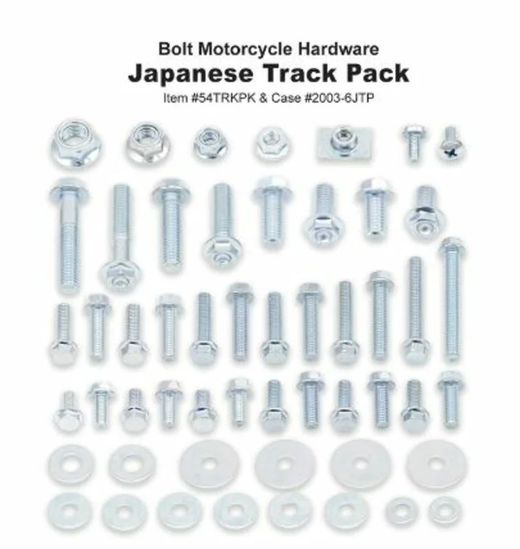 Kit de tornillería Bolt Track Pack II HONDA-KAW-SUZ-YAM