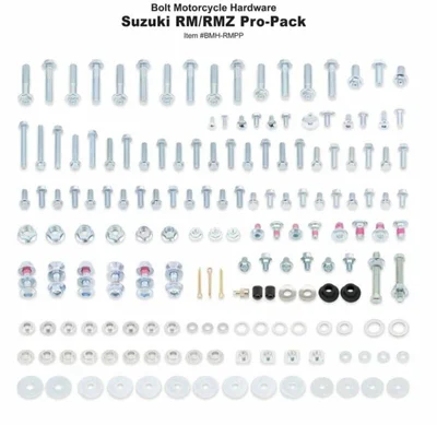 Pack tornillería Bolt Pro Suzuki para RM/RMZ 01-